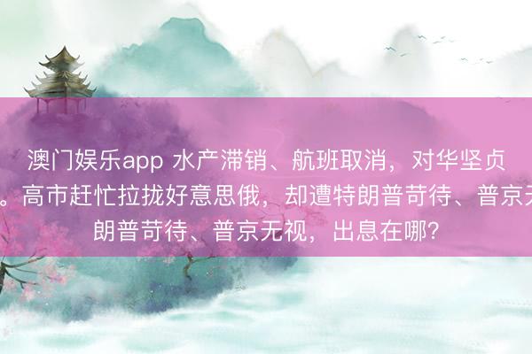 澳门娱乐app 水产滞销、航班取消，对华坚贞让日本经济疼了。高市赶忙拉拢好意思俄，却遭特朗普苛待、普京无视，出息在哪？